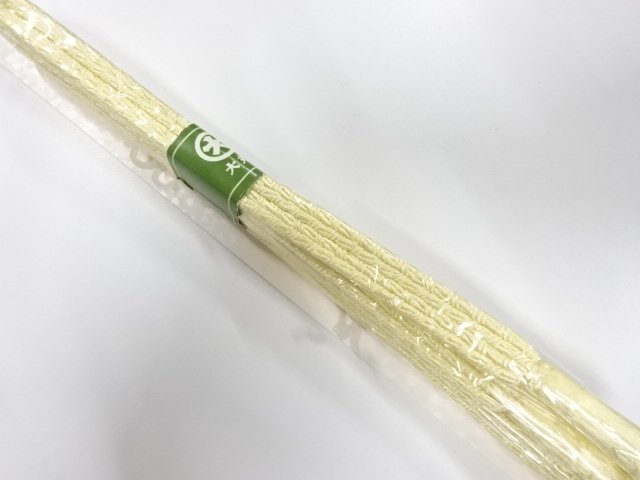 JAPANESE KIMONO / UNUSED HAND-TIED OBIJIME
